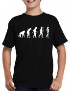 Evolution Aufziehpuppe T-Shirt Nerd Geek Lustig 