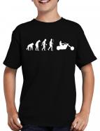 Evolution Chopper T-Shirt Biker Route Harley 66 