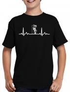 Herzschlag Arcade Automat T-Shirt Gamer Zocken Nerd Konsole 