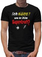 Ich nähe...Superkraft T-Shirt Herren Nähen Hobby Spass 