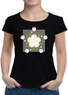 TShirt-People Apfelblüte floral T-Shirt Damen 