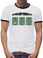 TShirt-People Die WM geht wieder los Kontrast T-Shirt Herren 