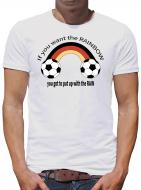 TShirt-People Rainbow Fußball T-Shirt Herren 