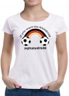 TShirt-People Rainbow Fußball T-Shirt Damen 