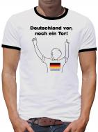 TShirt-People Deutschland vor... Kontrast T-Shirt Herren 