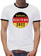 TShirt-People Germany is ready to win Kontrast T-Shirt Herren 