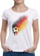 TShirt-People Fliegender Fußball T-Shirt Damen 