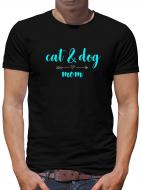 TShirt-People Cat & dog mom T-Shirt Herren 