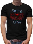 TShirt-People Sorry, ich komm nach meiner Oma T-Shirt Herren 