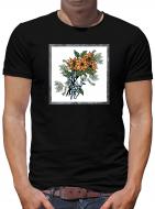 TShirt-People Skeleton Flower T-Shirt Herren 
