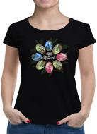 TShirt-People Frohe Ostern - Bunte Eier T-Shirt Damen 