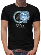 TShirt-People Sternzeichen Löwe T-Shirt Herren 