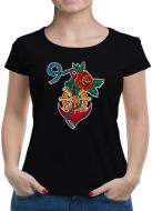 TShirt-People Ankerrose T-Shirt Damen 