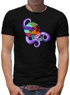 TShirt-People Octopus Skull T-Shirt Herren 
