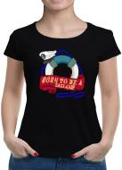 TShirt-People Born to be Sailor T-Shirt Damen 