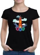 TShirt-People Flower Lighthouse T-Shirt Damen 