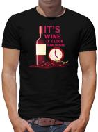 TShirt-People It´s wine o´clock T-Shirt Herren 