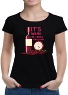 TShirt-People It´s wine o´clock T-Shirt Damen 