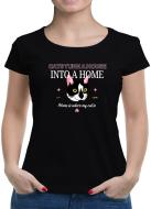 TShirt-People Cats turn a house into a home T-Shirt Damen 