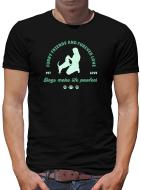 TShirt-People Dogs make life pawfect T-Shirt Herren 