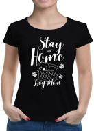 TShirt-People Stay at Home Dog Mom T-Shirt Damen 