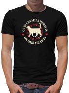 TShirt-People Pawprints in Heart T-Shirt Herren 