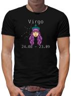 TShirt-People Sternzeichen Jungfrau Modern Art T-Shirt Herren 