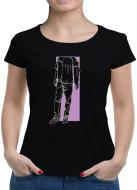 TShirt-People Lineart Outfit T-Shirt Damen 