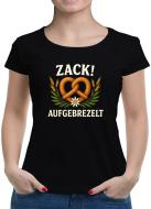 TShirt-People Zack Aufgebrezelt T-Shirt Damen 