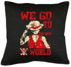 We go to the new World Kissen mit Füllung 40x40cm 