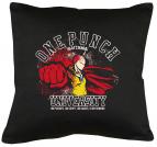 One punch University Kissen mit Füllung 40x40cm 