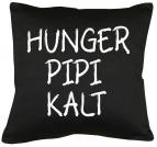 Hunger Pippi kalt Kissen mit Füllung 40x40cm 