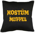 Kostümmuffel Kissen mit Füllung 40x40cm 
