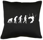 Evolution Bassist Kissen mit Füllung 40x40cm 