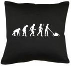 Evolution Rasenmähen  Kissen mit Füllung 40x40cm 