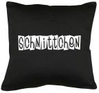 Schnittchen Kissen mit Füllung 40x40cm 