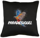 Paradiesvogel Kissen mit Füllung 40x40cm 