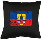 Flagge Wangerooge Kissen mit Füllung 40x40cm 