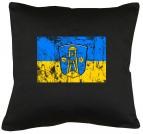 Flagge Baltrum Kissen mit Füllung 40x40cm 