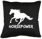 Horsepower Kissen mit Füllung 40x40cm 