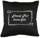 Kommt Zeit, kommt Naht Kissen mit Füllung 40x40cm 