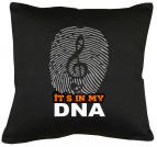 Musik is my DNA Kissen mit Füllung 40x40cm 