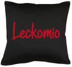 Leckomio Kissen mit Füllung 40x40cm 