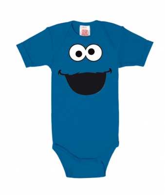 Krümelmonster Babystrampler Sesamstraße, Logoshirt® TShirt-People | |