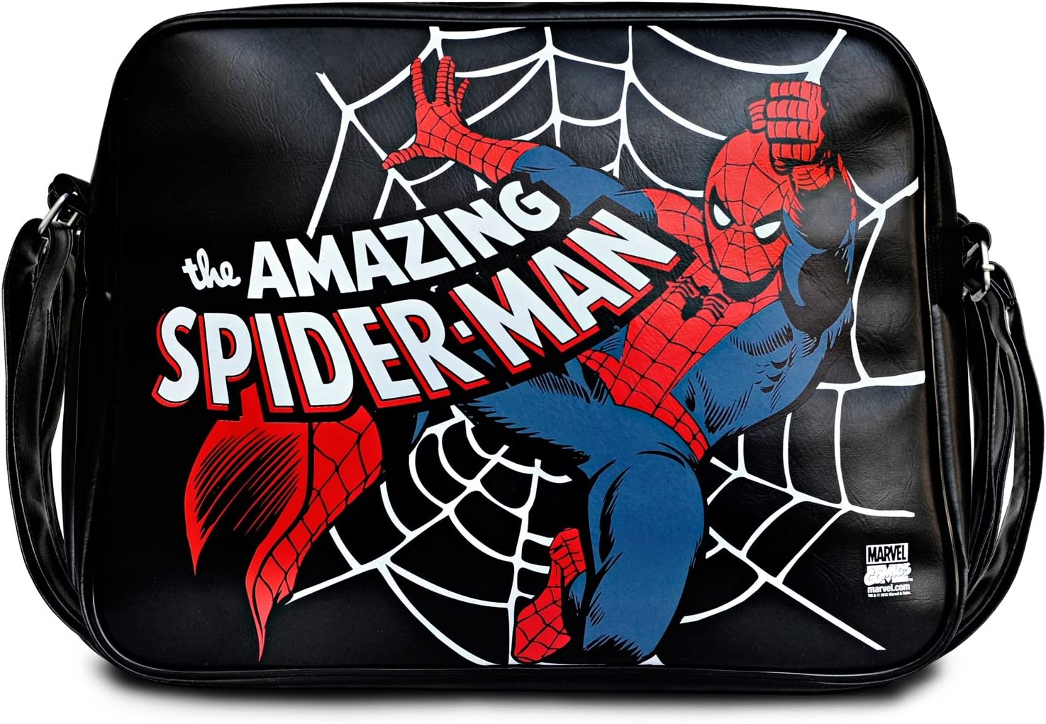 Umhängetasche | Spider lizenziertes Logoshirt®️ TShirt-People Man Originaldesign | Marvel