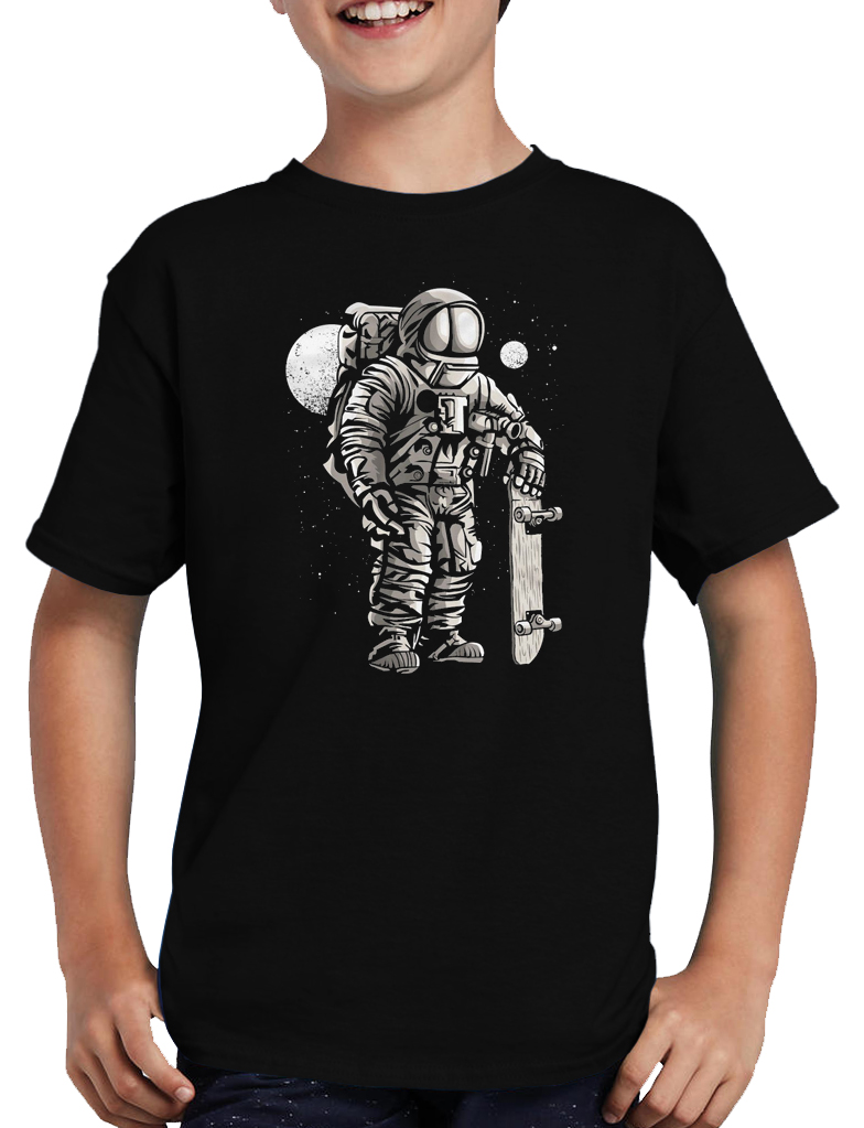 | Nasa TShirt-People | T-Shirt Astronaut Skater