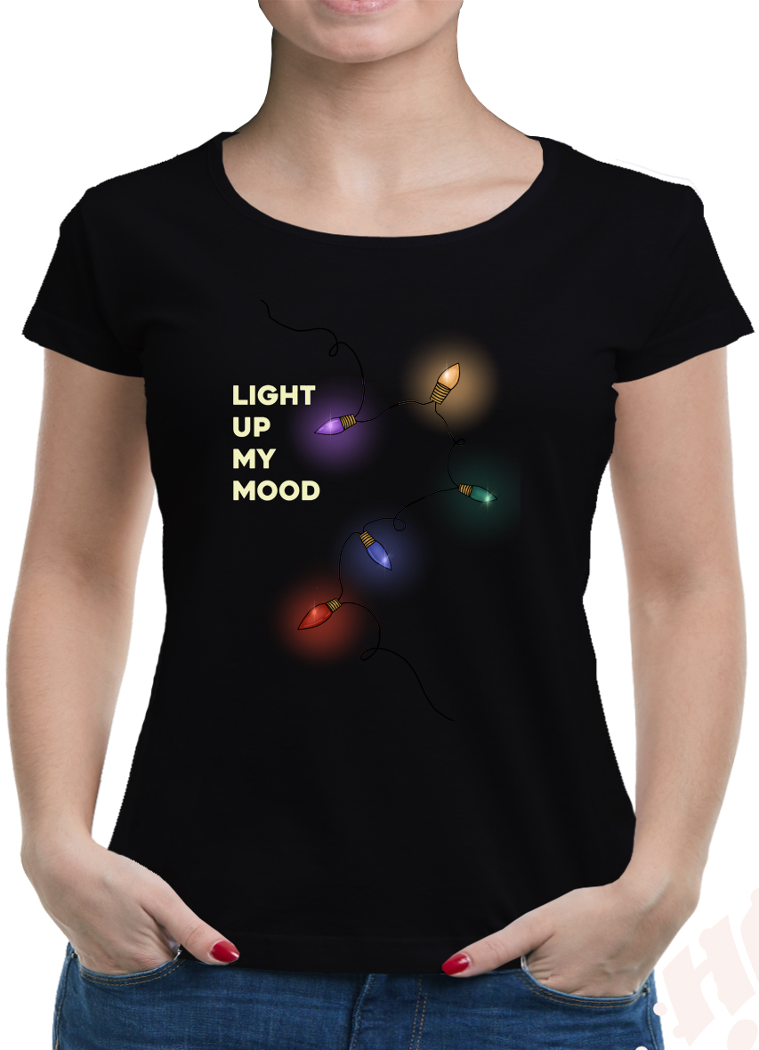 TShirt People Light up my mood T Shirt Damen